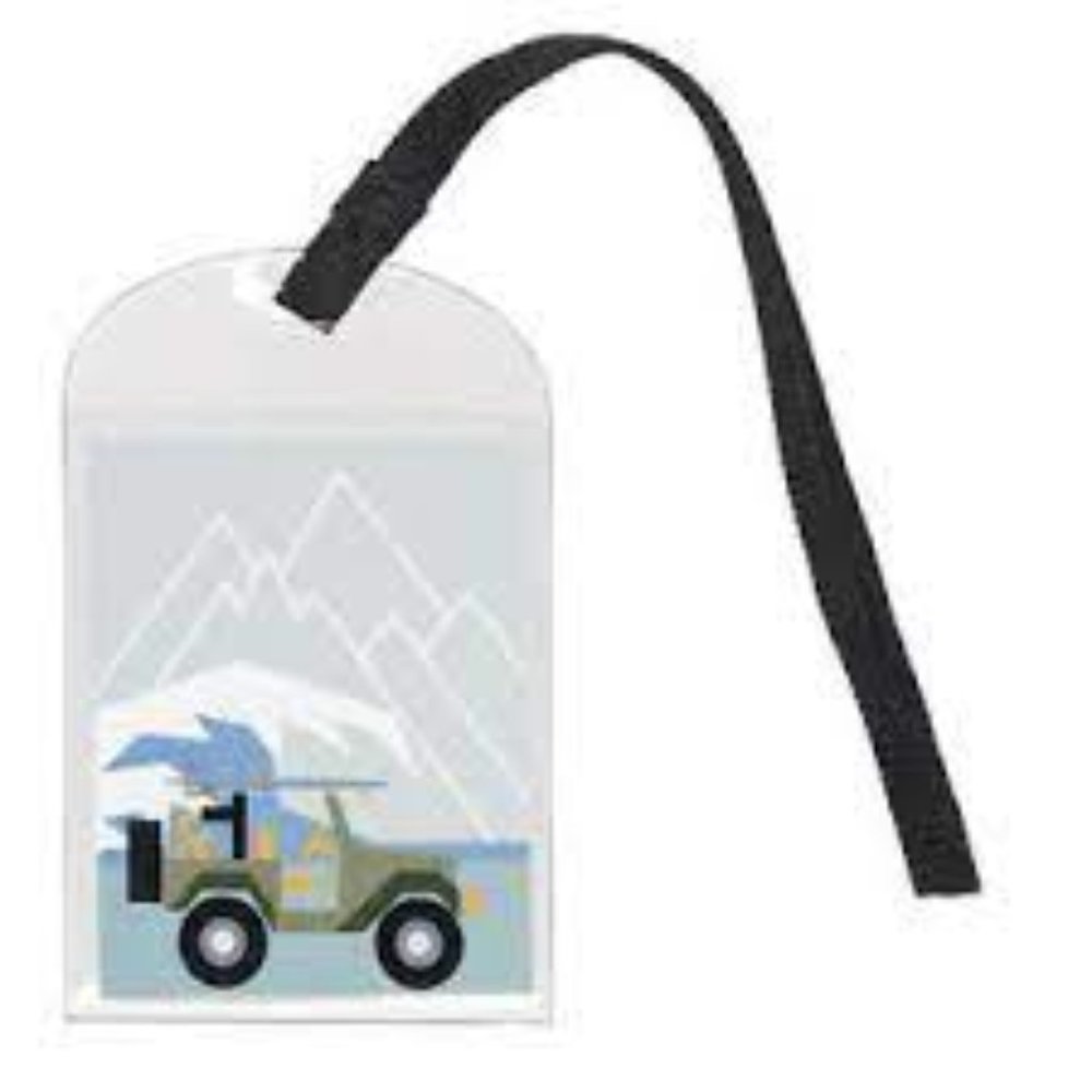 Thirty-one Take Along Bag Tag - Off Roadin - NIB